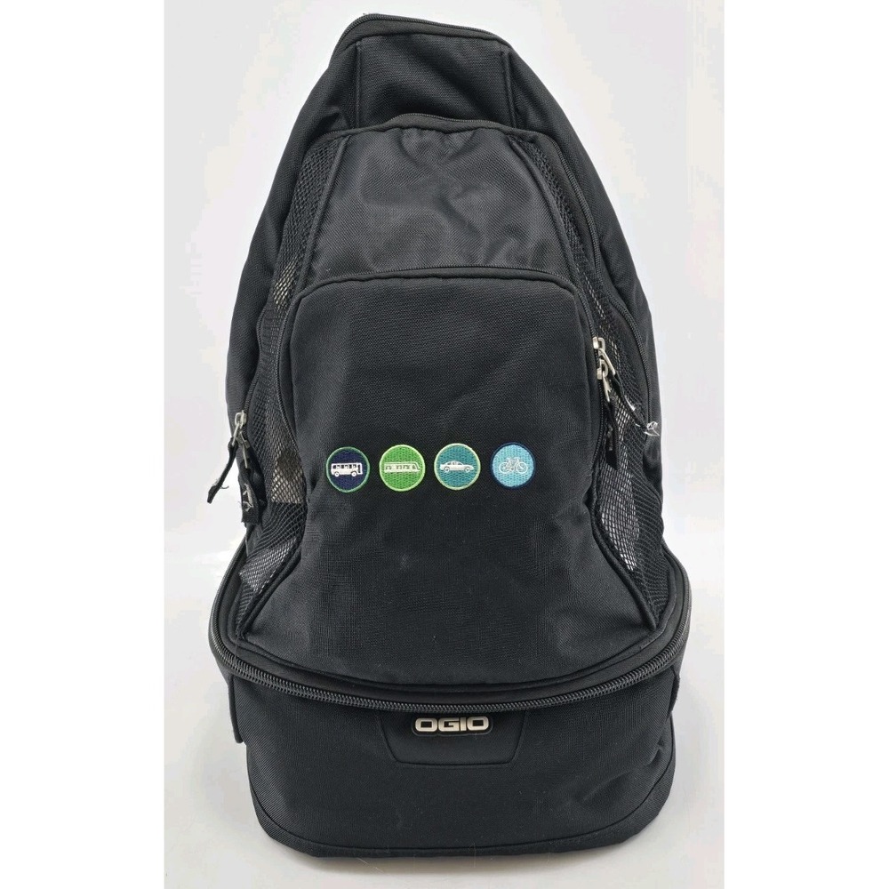 Y2K OGIO Metro Street Computer Laptop Crossbody Backpack - Black - Preowned
